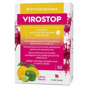 VIROSTOP Pastilky citrus 50 kusů obraz