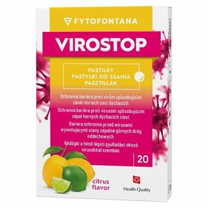 VIROSTOP Pastilky citrus 20 kusů obraz