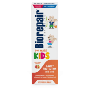 BIOREPAIR Kids Zubní pasta pro děti 0-6 let Broskev 50 ml obraz