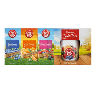 TEEKANNE Premium fruit teas + hrnek ovocné čaje 3 x 20 sáčků obraz