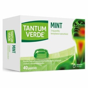 TANTUM VERDE Mint 3mg 40 pastilek obraz