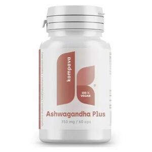 KOMPAVA Ashwagandha plus 350 mg 60 kapslí obraz