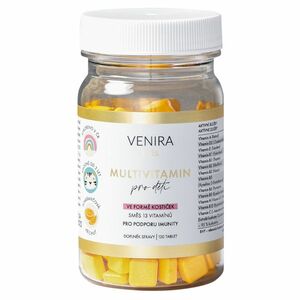 VENIRA Kids multivitamin pro děti pomeranč 120 cucavých tablet obraz