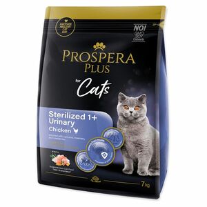 PROSPERA PLUS Sterilized 1+ Chicken Urinary Krmivo pro kočky 1 kus, Hmotnost balení (g): 7 kg obraz