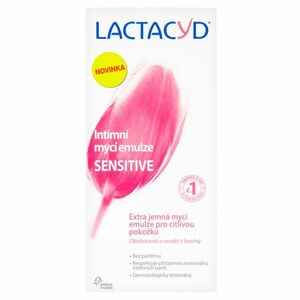 LACTACYD Intimní mycí emulze Sensitive 200 ml obraz