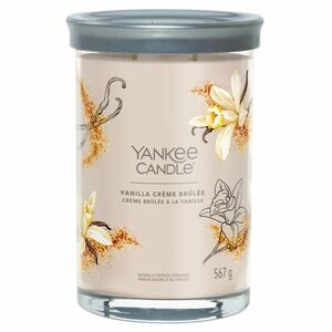 YANKEE CANDLE Signature Tumbler velký Vanilla Creme Brulée 567 g obraz