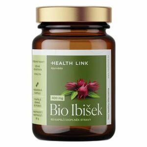 HEALTH LINK Ibišek 400 mg BIO 60 kapslí obraz