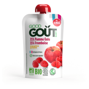 GOOD GOUT Jablko s malinou od 4.měsíce BIO 120 g obraz