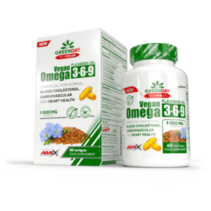 GREENDAY ProVegan Omega 3-6-9 60 kapslí obraz