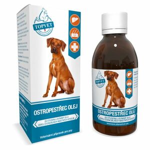 TOPVET Ostropestřec olej pro psy 200 ml obraz