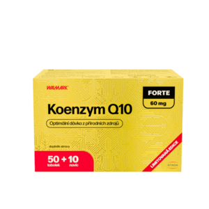 WALMARK Koenzym Q10 forte 60 mg 50 + 10 tobolek NAVÍC obraz