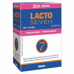 LACTOSEVEN 100 tablet + 20 tablet ZDARMA obraz