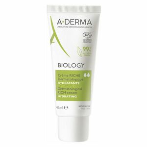 A-DERMA Biology Dermatologický výživný krém hydratační 40 ml obraz