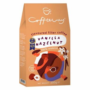 COFFEEWAY Vanilla hazelnut mletá káva 200 g obraz