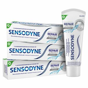 SENSODYNE zubní pasta Repair & Protect Whitening 3 x 75 ml obraz