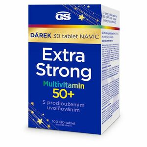 GS Extra strong multivitamin 50+ 100 + 30 tablet NAVÍC obraz