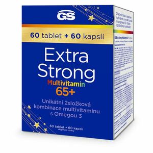 GS Extra strong multivitamin 65+ 60 tablet + 60 kapslí obraz