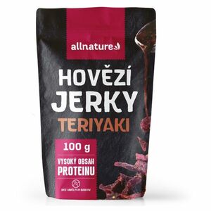 ALLNATURE Beef Teriyaki Jerky sušené maso 100 g obraz