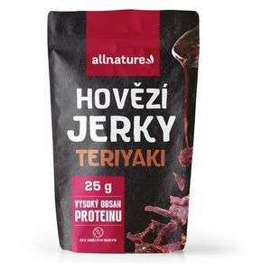 ALLNATURE Beef Teriyaki Jerky sušené maso 25 g obraz