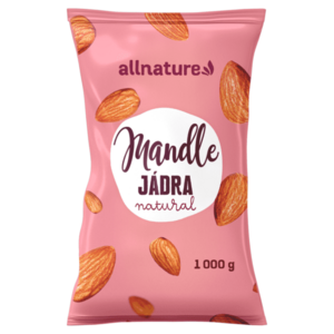 ALLNATURE Mandle jádra natural 1000 g obraz