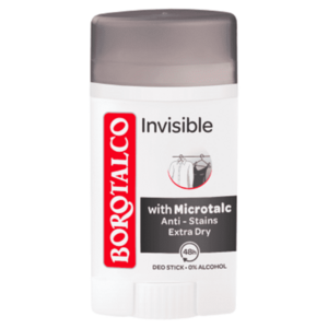 Borotalco Invisible tuhý deodorant 40 ml obraz