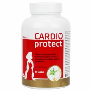 CARDIOPROTECT tablety pro psy a kočky 80 tablet obraz