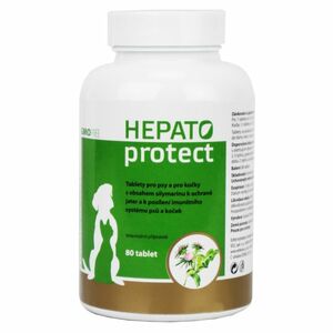 HEPATOPROTECT tablety pro psy a kočky 80 tablet obraz