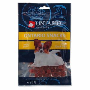 ONTARIO Kachní kousky pro psy 70 g obraz