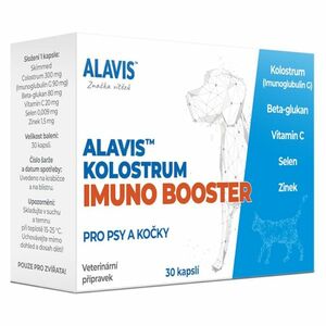 ALAVIS Kolostrum Imuno Booster 30 kapslí obraz