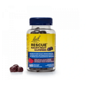 RESCUE® NIGHT Gummies želatinové pastilky 60 kusů obraz