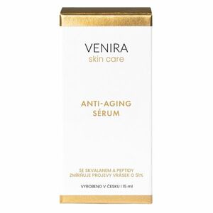 VENIRA Anti-aging sérum se skvalanem a peptidy 15 ml obraz