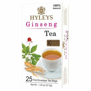 HYLEYS Green ginseng zelený čaj přebal 25 sáčků obraz