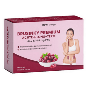 MOVIT ENERGY Brusinky Premium acute & long term 60 tablet obraz