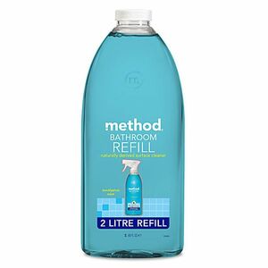 METHOD Bathroom Cleaner Refill čistič koupelen náhradní náplň 2000 ml obraz