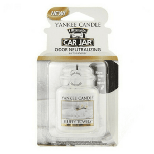 YANKEE CANDLE Luxusní visačka do auta Fluffy Towel 1 kus obraz