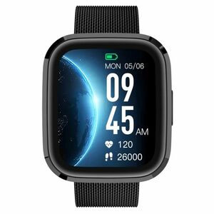 GARETT Smartwatch GRC STYLE Black steel Chytré hodinky obraz