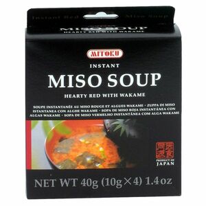 SUNFOOD Instantní miso polévka s wakame 4 x 10 g obraz