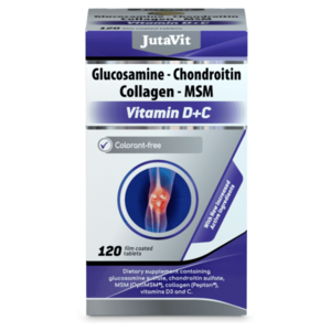 JUTAVIT Glukosamin, chondroitin, kolagen, MSM a vitamíny D+C 120 tablet obraz