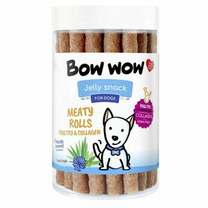 BOW WOW Jelly snack Masové tyčinky drůbeží a kolagen pro psy 17 ks obraz