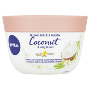 NIVEA Coconut & Manoi Oil Tělové suflé 200 ml obraz