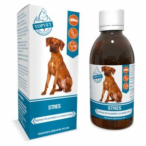 TOPVET Stres sirup pro psy 200 ml obraz