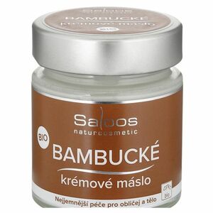 SALOOS Bambucké krémové máslo BIO 110 ml obraz