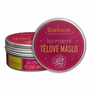 SALOOS Šlehané tělové máslo Růžové BIO 75 ml obraz