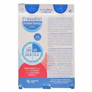 FRESUBIN Protein energy lesní jahoda roztok 4 x 200 ml obraz