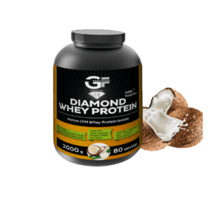 GF NUTRITION Diamond whey protein kokos 2000 g obraz