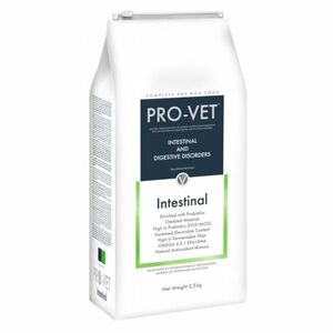 PRO-VET Intestinal granule pro psy s akutními průjmy 1 ks, Hmotnost balení (g): 2, 5 kg obraz