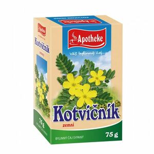 APOTHEKE Kotvičník zemní nať sypaný čaj 75 g obraz