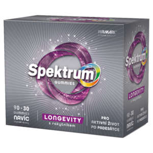 WALMARK Spektrum gummies LONGEVITY s rakytníkem 90 + 30 tablet NAVÍC obraz