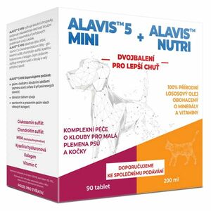 ALAVIS 5 MINI 90 tbl + Alavis Nutri 200 ml obraz