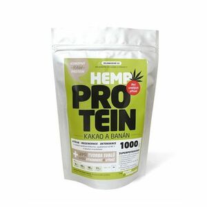 ZELENÁ ZEMĚ Konopný protein kakao s banánem 1000 g obraz